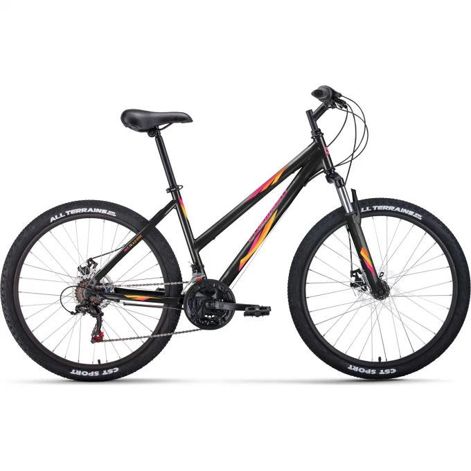 Велосипед FORWARD IRIS 26 2.0 D, рама 17", 2022, черный/розовый RBK22FW26739 Велосипед FORWARD IRIS 26 2.0 D, рама 17", 2022, черный/розовый RBK22FW26739