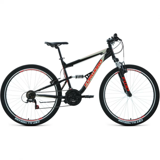 Велосипед FORWARD RAPTOR 27,5 1.0 (2020) черный/красный с рамой 16" 75139 CHERNYII/KRASNYII 16 Велосипед FORWARD RAPTOR 27,5 1.0 (2020) черный/красный с рамой 16" 75139 CHERNYII/KRASNYII 16