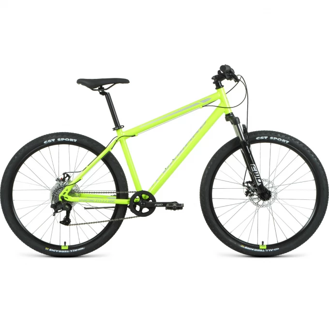 Велосипед FORWARD SPORTING 27,5 2.2 disc (2021) ярко-зеленый/серый с рамой 17" 74462 ZELENYII/SERYII 17 Велосипед FORWARD SPORTING 27,5 2.2 disc (2021) ярко-зеленый/серый с рамой 17" 74462 ZELENYII/SERYII 17