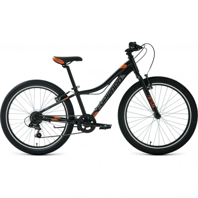 Велосипед FORWARD TWISTER 26 2.0 D 26", рама 13", черный/оранжевый, 2024 IB4F67154XBKXOG Велосипед FORWARD TWISTER 26 2.0 D 26", рама 13", черный/оранжевый, 2024 IB4F67154XBKXOG